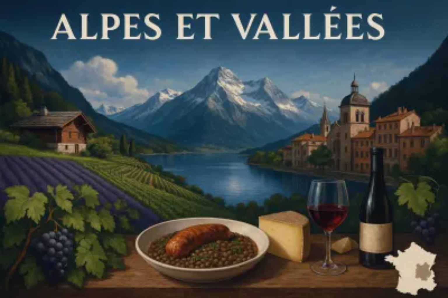 Alpes et vallées - Belle-France