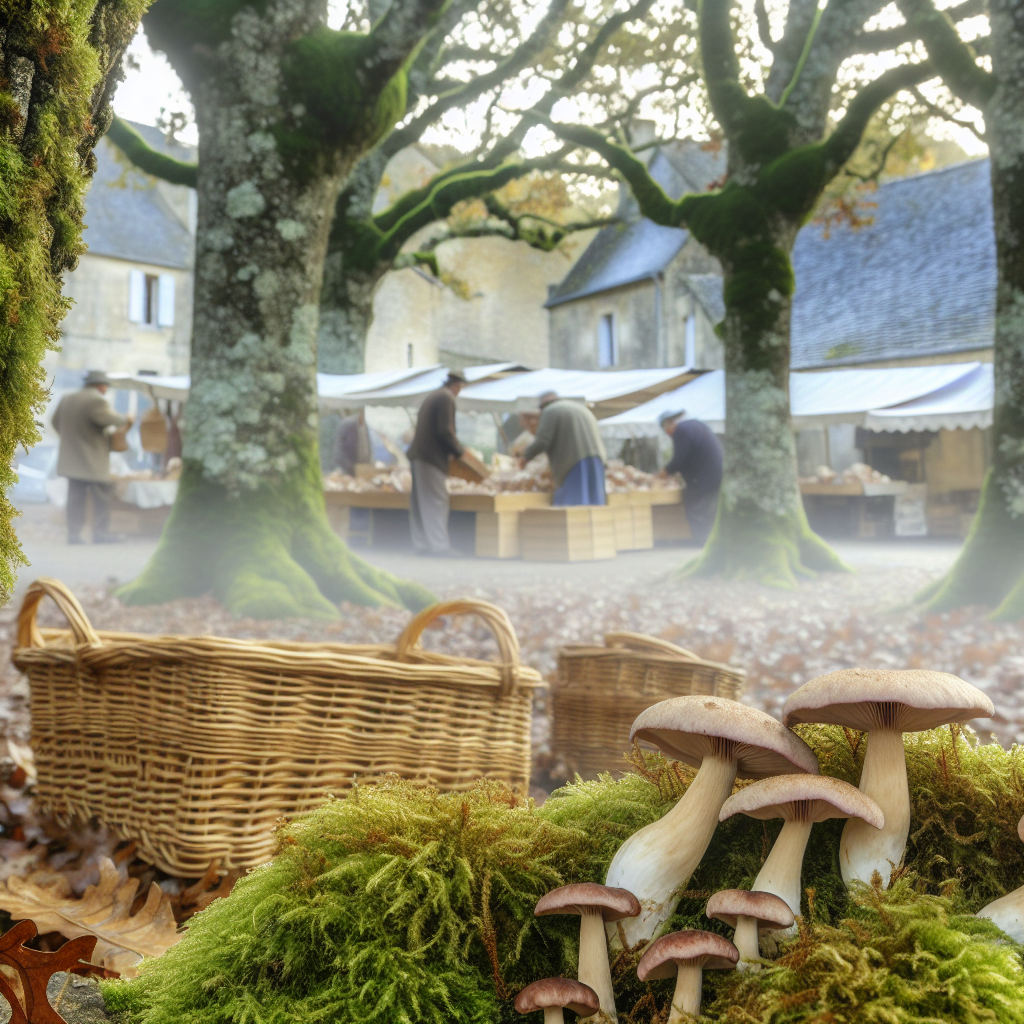 Sous le velours des cèpes : une ode gourmande aux marchés secrets de Dordogne