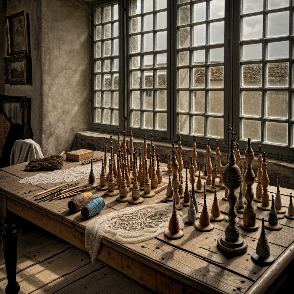 Dans l'atelier secret des dentellières de Cassel : quand la lumière file le fil