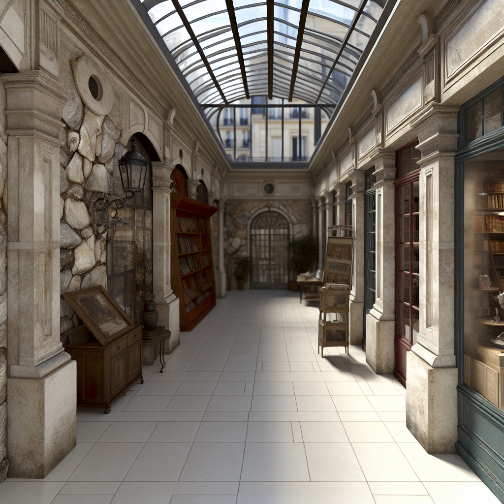L'Art du silence : flâneries secrètes au fil des passages parisiens