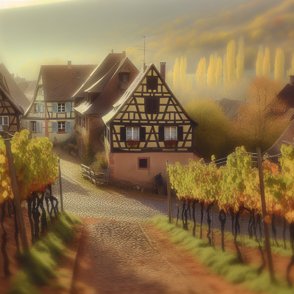 Quand la brume caresse les vignes : l’automne envoûtant des coteaux alsaciens