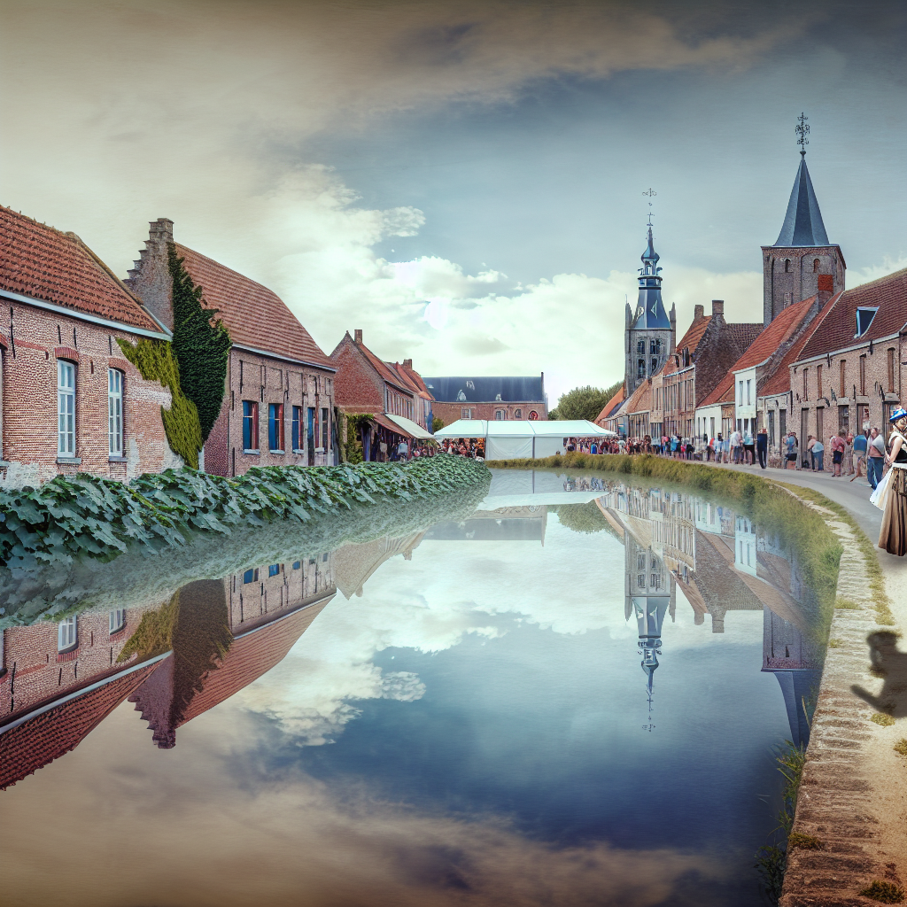 Quand le silence effleure la Flandre : Flâneries immobiles entre Lys et beffrois