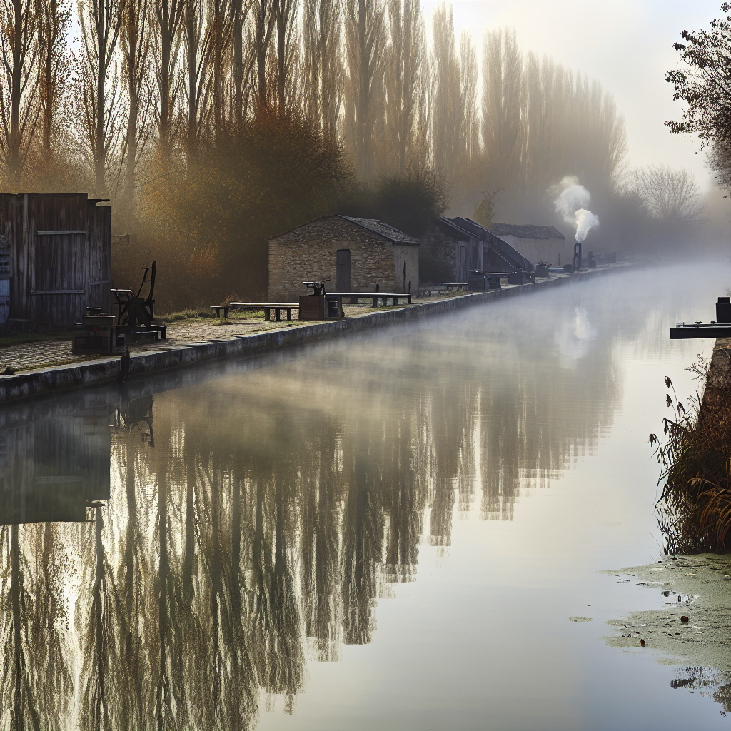 Sous la brume de l'Ourcq : artisans secrets et merveilles insoupçonnées aux portes de Paris